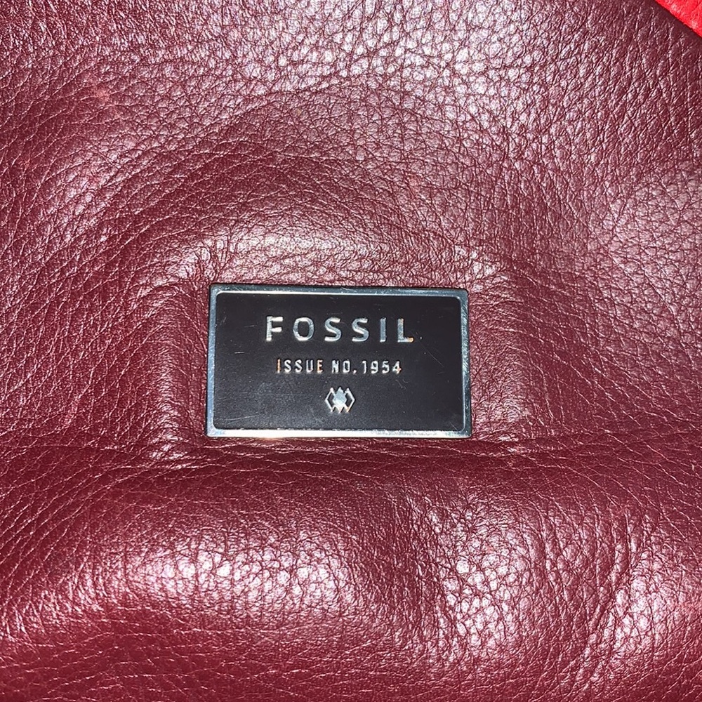 Fossil Patchwork Purse Leather - image 2